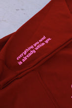 Load image into Gallery viewer, Not Born to be Subtle Hoodie in Garnet
