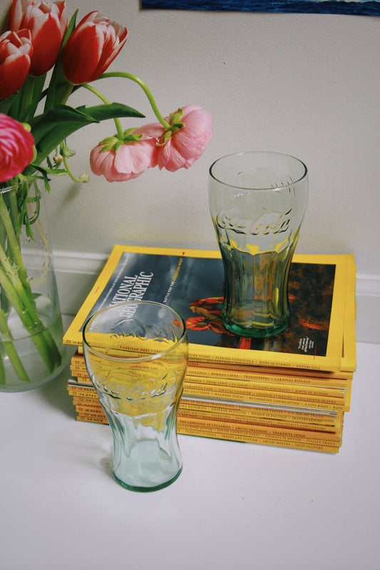 Coca Cola Glasses Set of 2