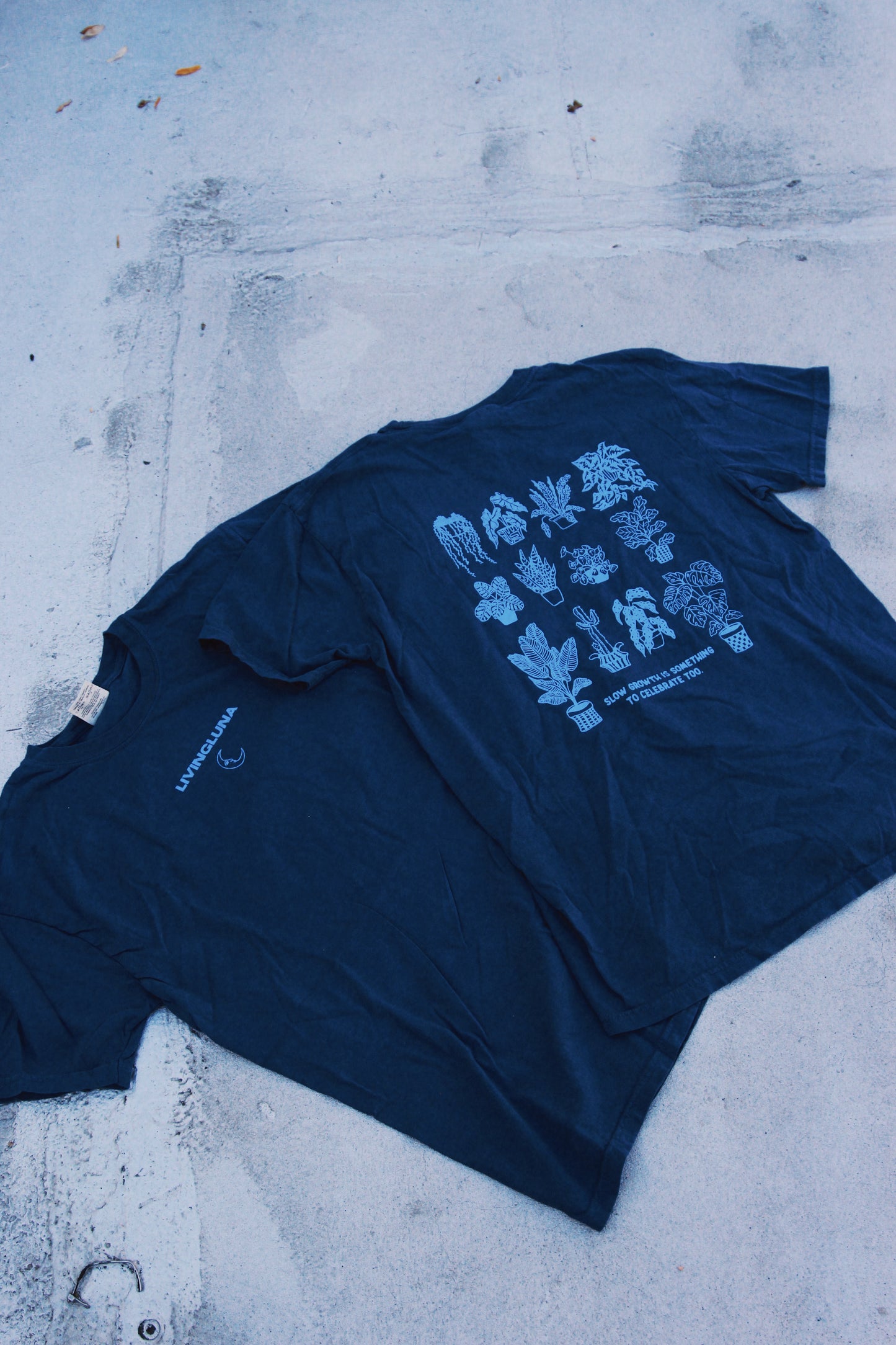 Plant Lover Shirt in Indigo