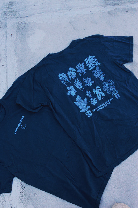 Plant Lover Shirt in Indigo