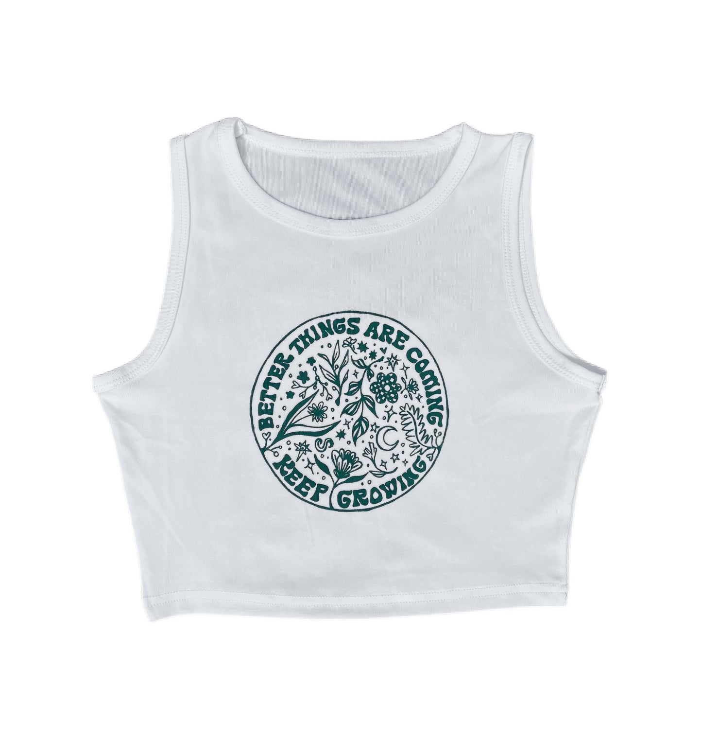 The Keep Growing Ribbed Tank Top